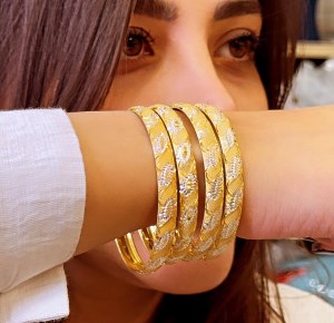 النگو-نقره-آبکاری-طلا-هشت-میل-لیزری